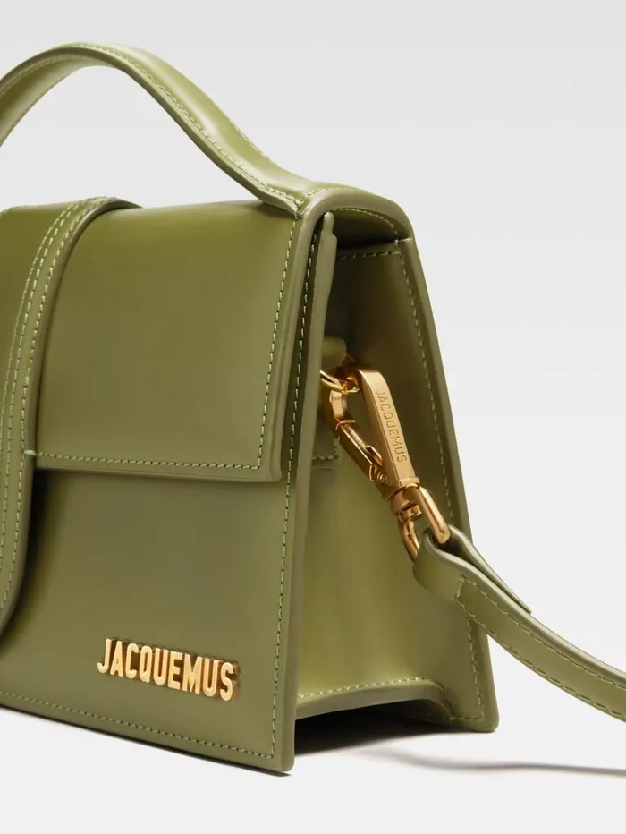 Women Crossbody and Handbags JACQUEMUS The Large Bambino Khaki