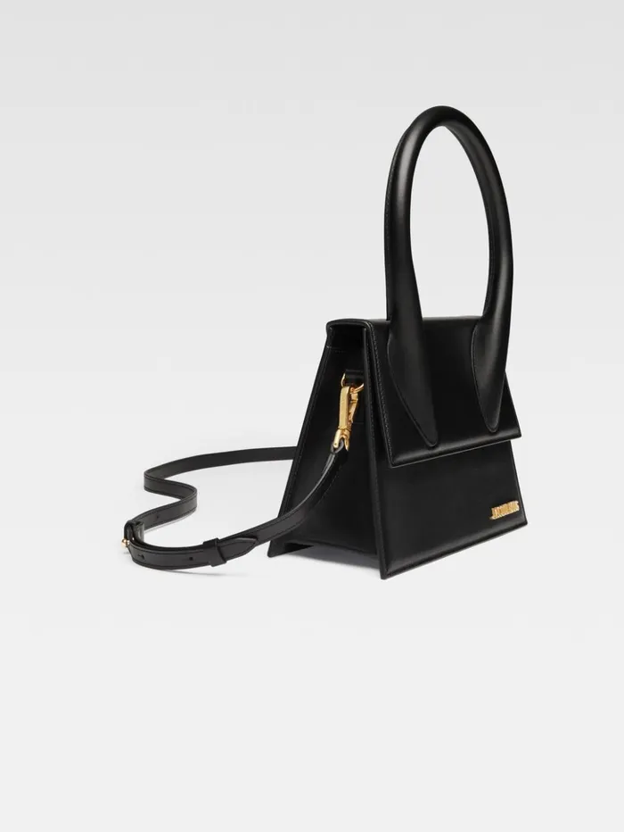 Women Crossbody and Handbags JACQUEMUS The Large Chiquito Black Women Crossbody and Handbags JACQUEMUS The Large Chiquito Black