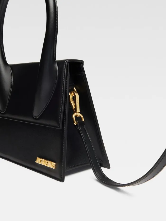 Women Crossbody and Handbags JACQUEMUS The Large Chiquito Black Women Crossbody and Handbags JACQUEMUS The Large Chiquito Black