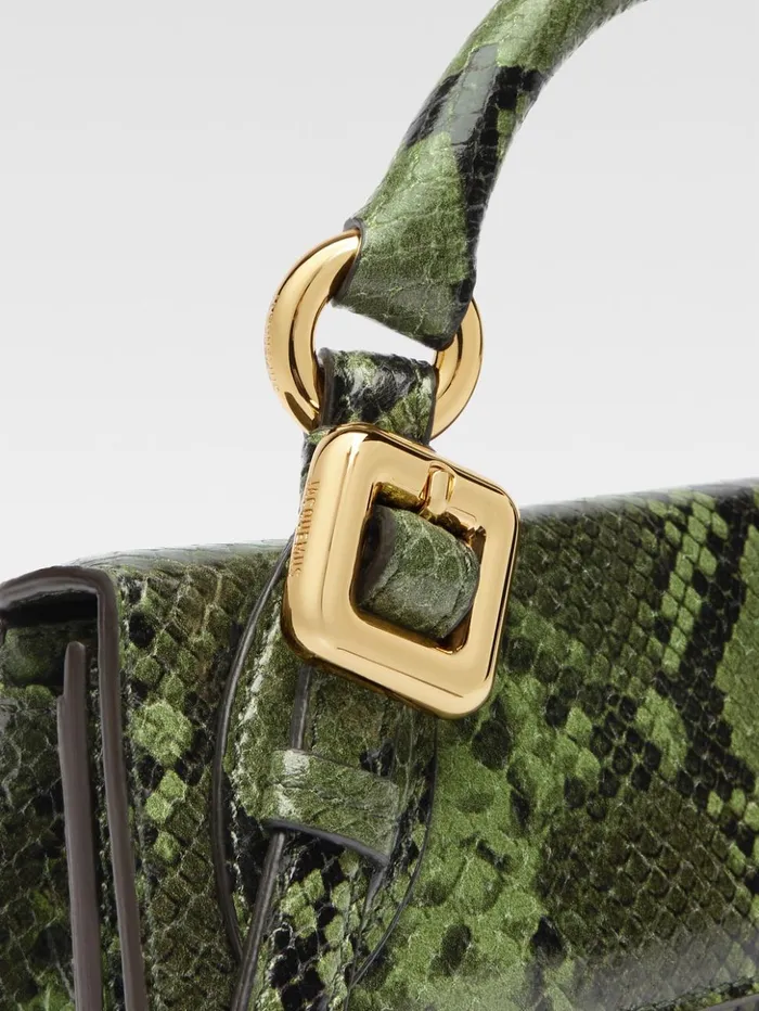 Women Crossbody and Handbags JACQUEMUS The Long Chiquito With Buckle Green Women Crossbody and Handbags JACQUEMUS The Long Chiquito With Buckle Green