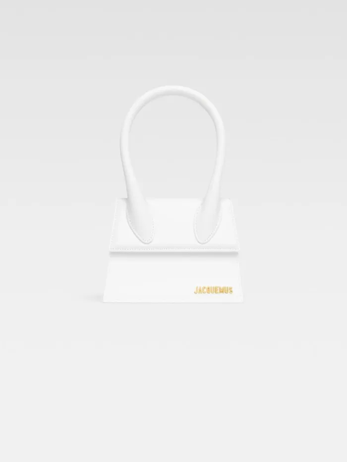 Women Crossbody and Handbags JACQUEMUS The Medium Chiquito White