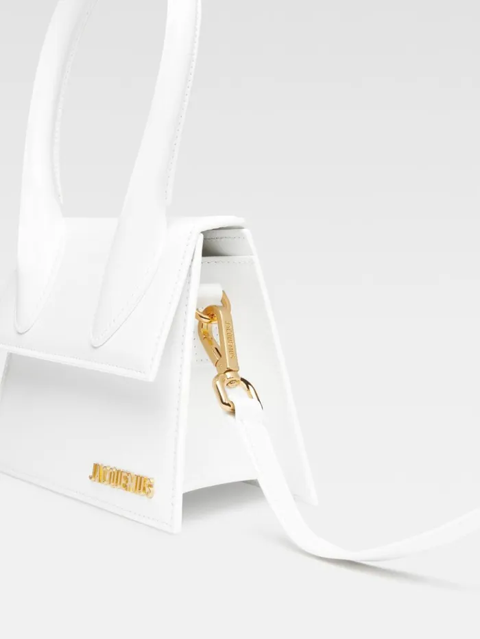 Women Crossbody and Handbags JACQUEMUS The Medium Chiquito White