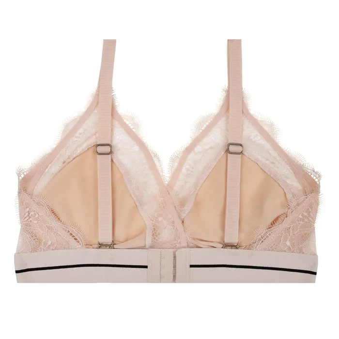 Women Cup E To F Love Stories Love Lace Bralette Sand