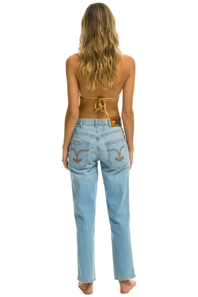 Women Denim Aviator Nation HI RISE JESSICA JEAN 8211 SUPER LIGHT