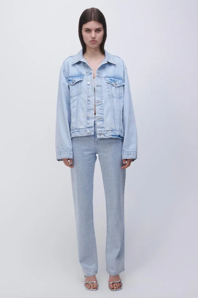 Women Denim Jonathan Simkhai Lambert Jacket