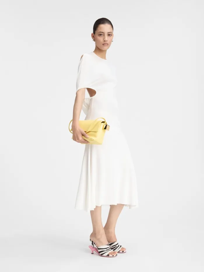 Women Dresses and Skirts JACQUEMUS The Salerno Dress White Women Dresses and Skirts JACQUEMUS The Salerno Dress White