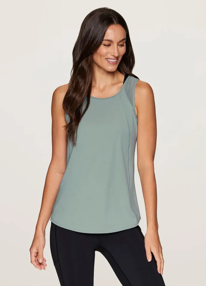 Women Everyday Mesh Tank Sea Glass RBX Active Tanks