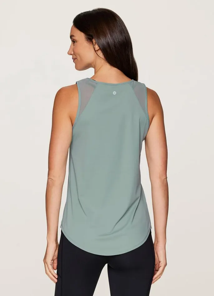 Women Everyday Mesh Tank Sea Glass RBX Active Tanks