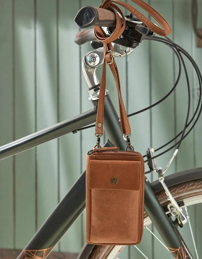 Women FatFace Bags and Wallets Louisa Purse Phone Bag Tan