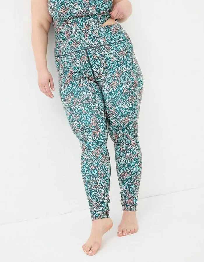 Women FatFace Ebb and Flow Activewear Venus Print Legging Multi