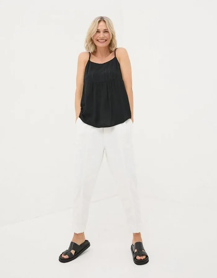 Women FatFace Tops and TShirts Sloane Cami Black