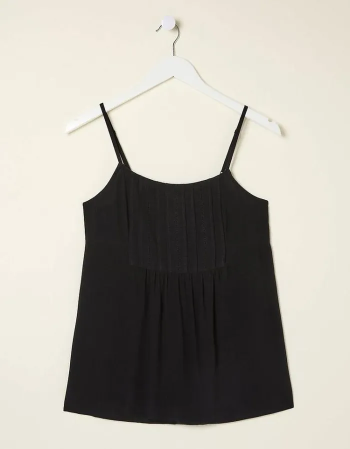 Women FatFace Tops and TShirts Sloane Cami Black