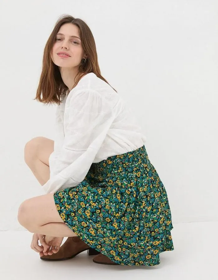 Women FatFace Women039s Sale Ali Spring Floral Skirt Multi