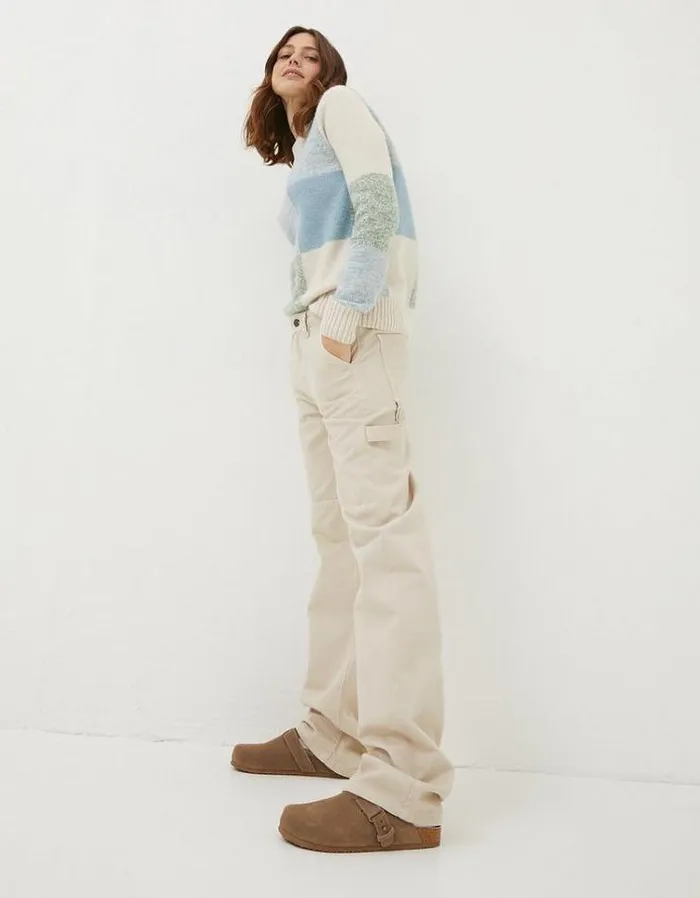 Women FatFace Women039s Sale Harting Carpenter Pants Natural