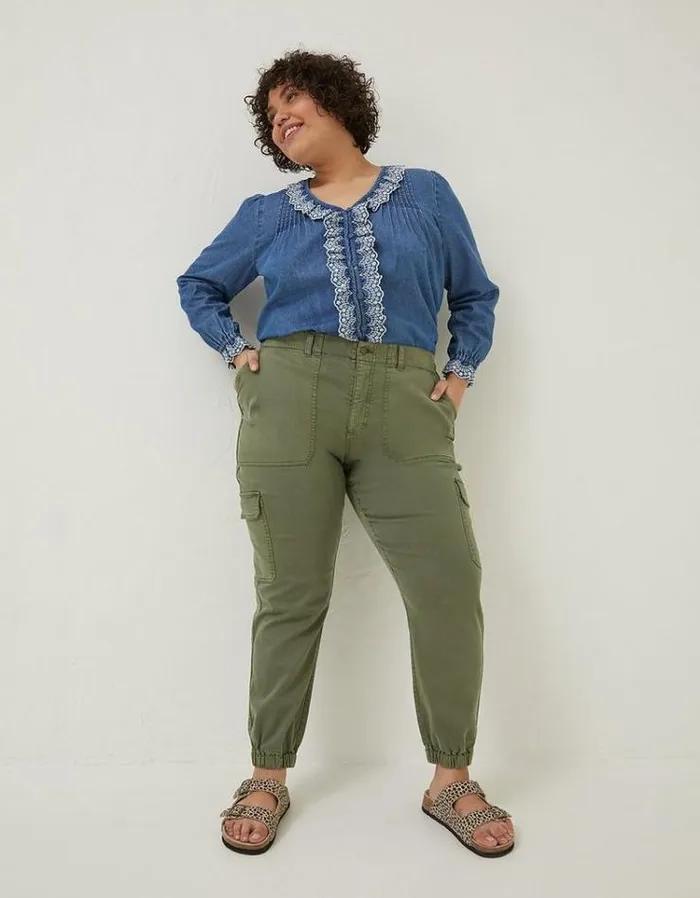 Women FatFace Women039s Sale Hythe Cargo Pants Green