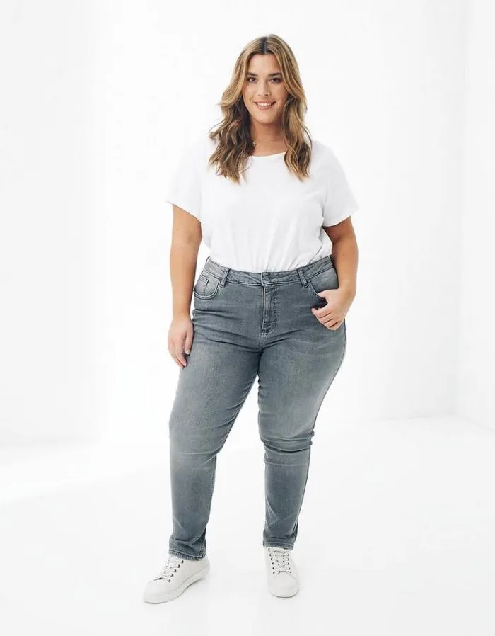 Women FatFace Women039s Sale Sway Slim Leg Comfort Stretch Jeans Light Grey
