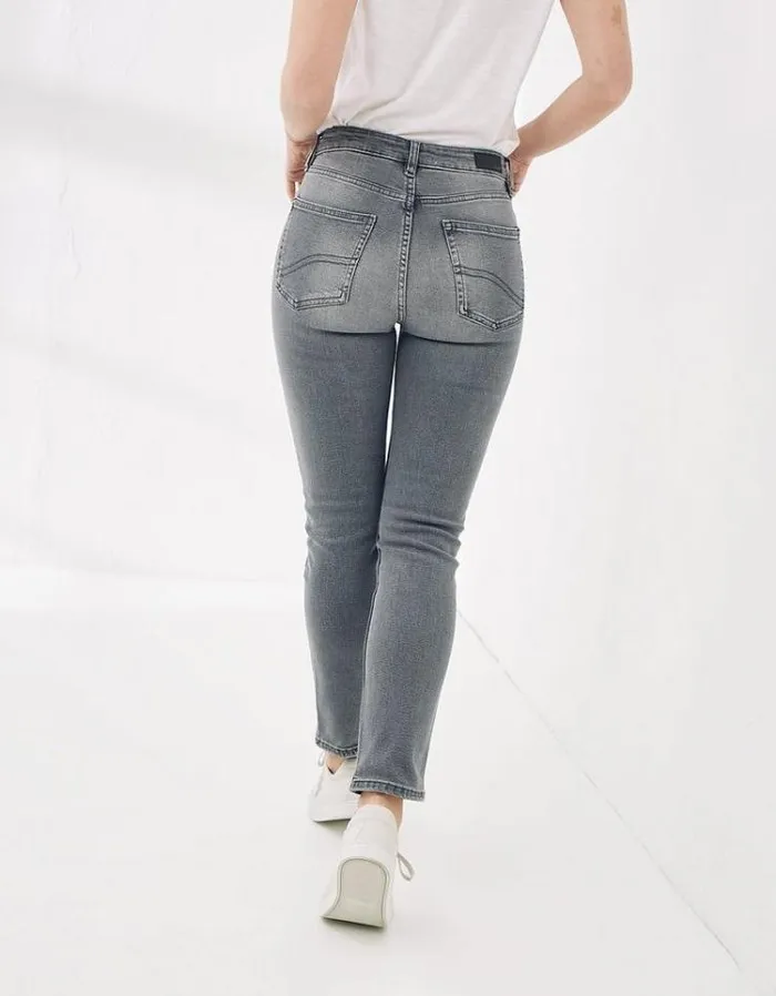 Women FatFace Women039s Sale Sway Slim Leg Comfort Stretch Jeans Light Grey
