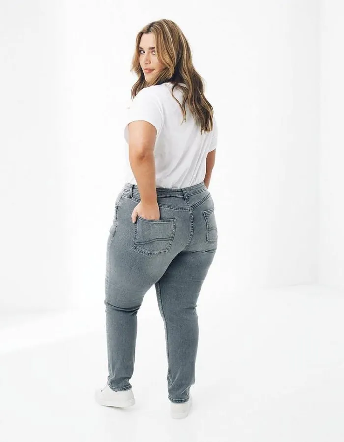 Women FatFace Women039s Sale Sway Slim Leg Comfort Stretch Jeans Light Grey