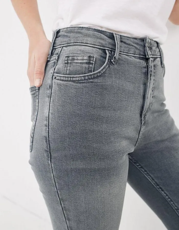 Women FatFace Women039s Sale Sway Slim Leg Comfort Stretch Jeans Light Grey