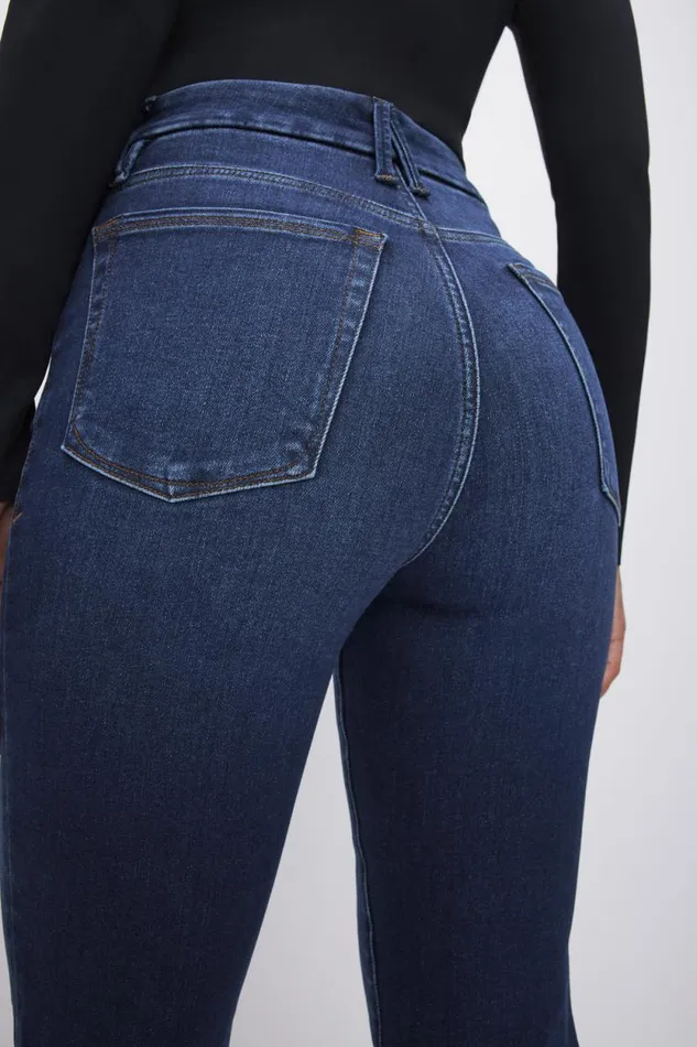 Women GOOD AMERICAN Jeans ALWAYS FITS GOOD CLASSIC BOOTCUTJEANS Indigo446