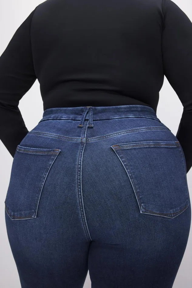 Women GOOD AMERICAN Jeans ALWAYS FITS GOOD CLASSIC BOOTCUTJEANS Indigo446