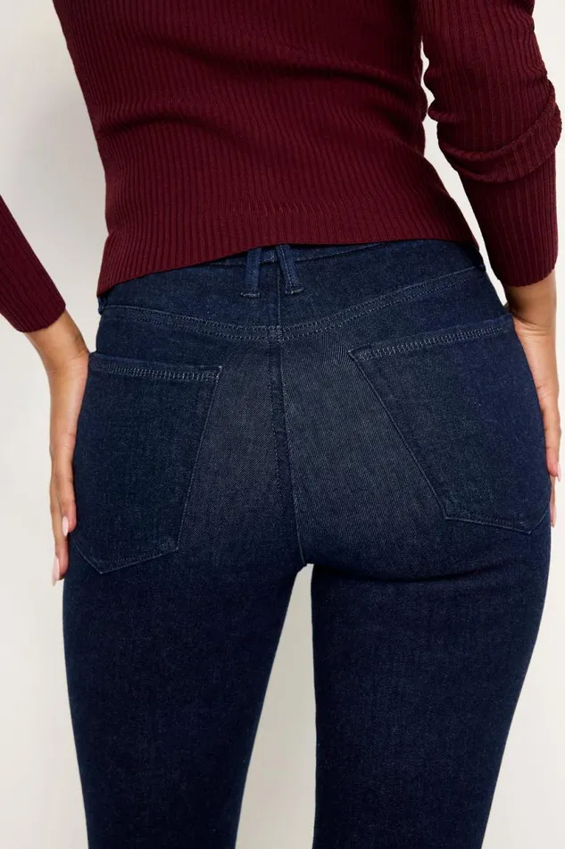 Women GOOD AMERICAN Jeans ALWAYS FITS GOOD LEGS STRAIGHTJEANS Indigo690