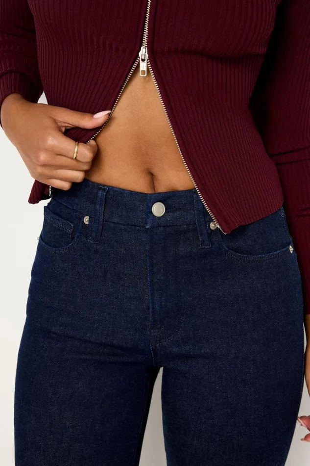 Women GOOD AMERICAN Jeans ALWAYS FITS GOOD LEGS STRAIGHTJEANS Indigo690