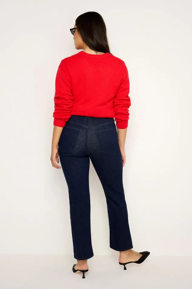 Women GOOD AMERICAN Jeans ALWAYS FITS GOOD LEGS STRAIGHTJEANS Indigo690