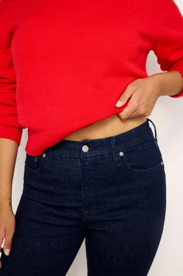 Women GOOD AMERICAN Jeans ALWAYS FITS GOOD LEGS STRAIGHTJEANS Indigo690