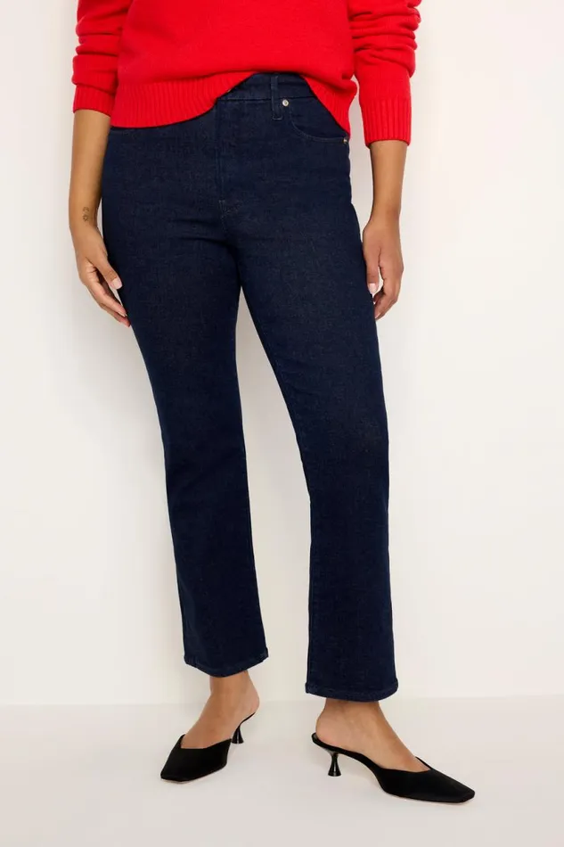 Women GOOD AMERICAN Jeans ALWAYS FITS GOOD LEGS STRAIGHTJEANS Indigo690