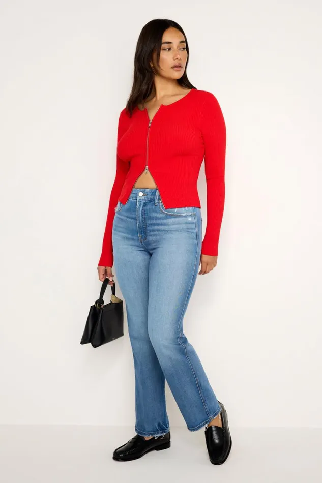 Women GOOD AMERICAN Jeans GOOD CURVE STRAIGHTJEANS Indigo338