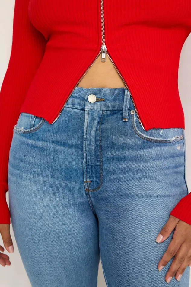 Women GOOD AMERICAN Jeans GOOD CURVE STRAIGHTJEANS Indigo338 Women GOOD AMERICAN Jeans GOOD CURVE STRAIGHTJEANS Indigo338