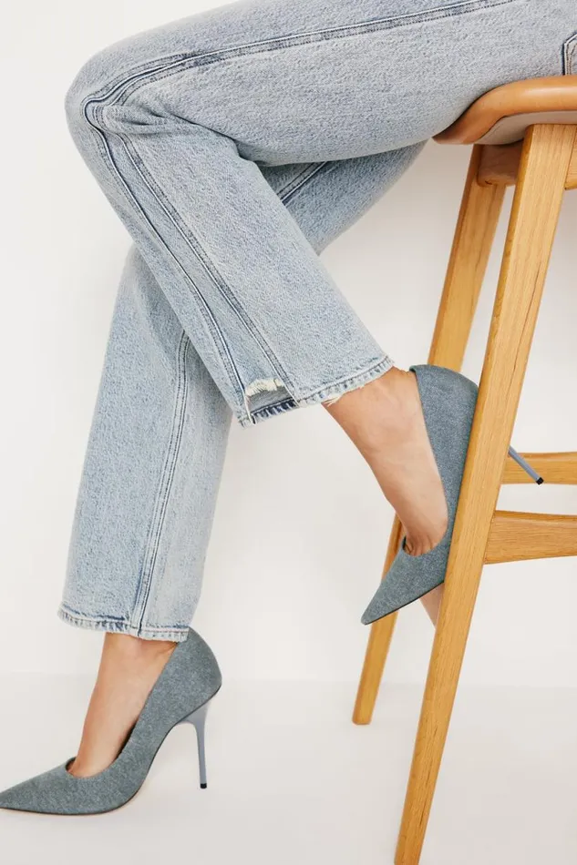Women GOOD AMERICAN Jeans GOOD CURVE STRAIGHTJEANS Indigo545