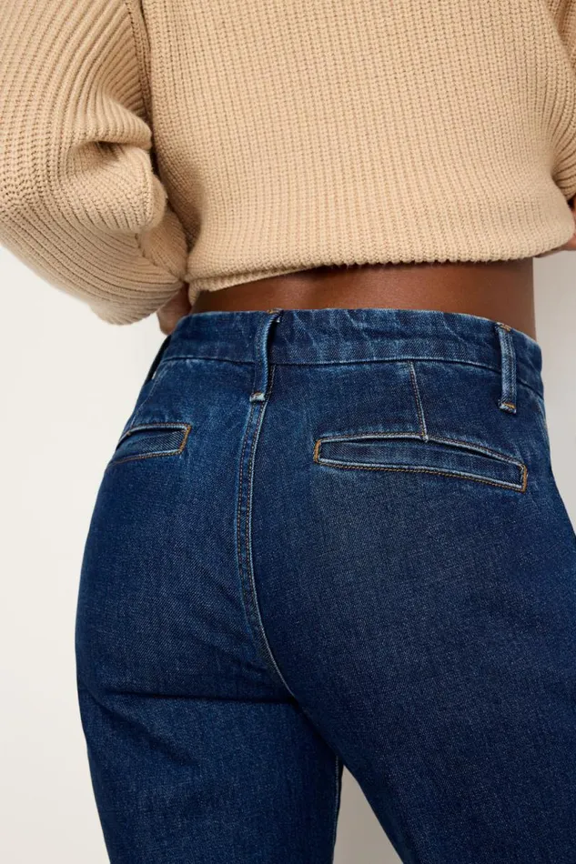 Women GOOD AMERICAN Jeans GOOD DENIMTROUSERS Indigo758