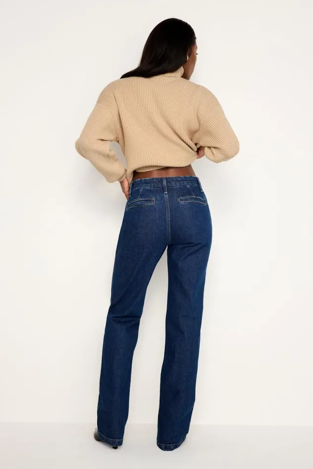 Women GOOD AMERICAN Jeans GOOD DENIMTROUSERS Indigo758
