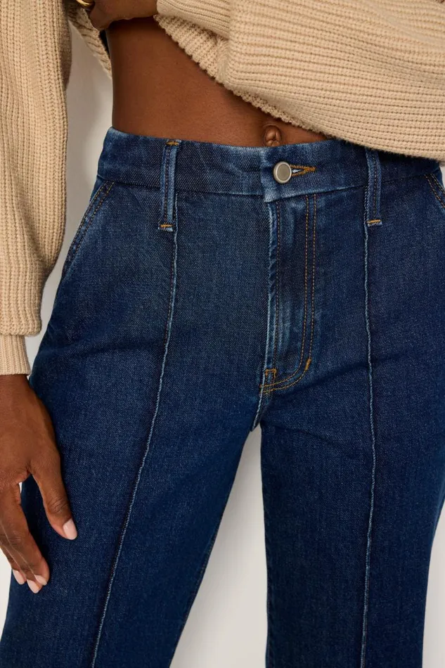 Women GOOD AMERICAN Jeans GOOD DENIMTROUSERS Indigo758