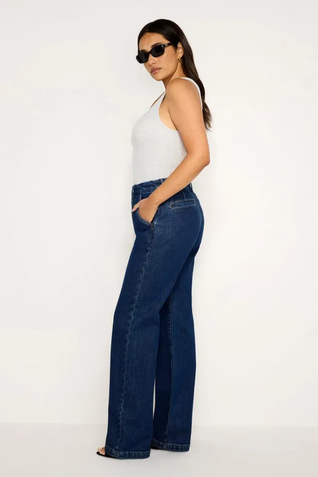 Women GOOD AMERICAN Jeans GOOD DENIMTROUSERS Indigo758