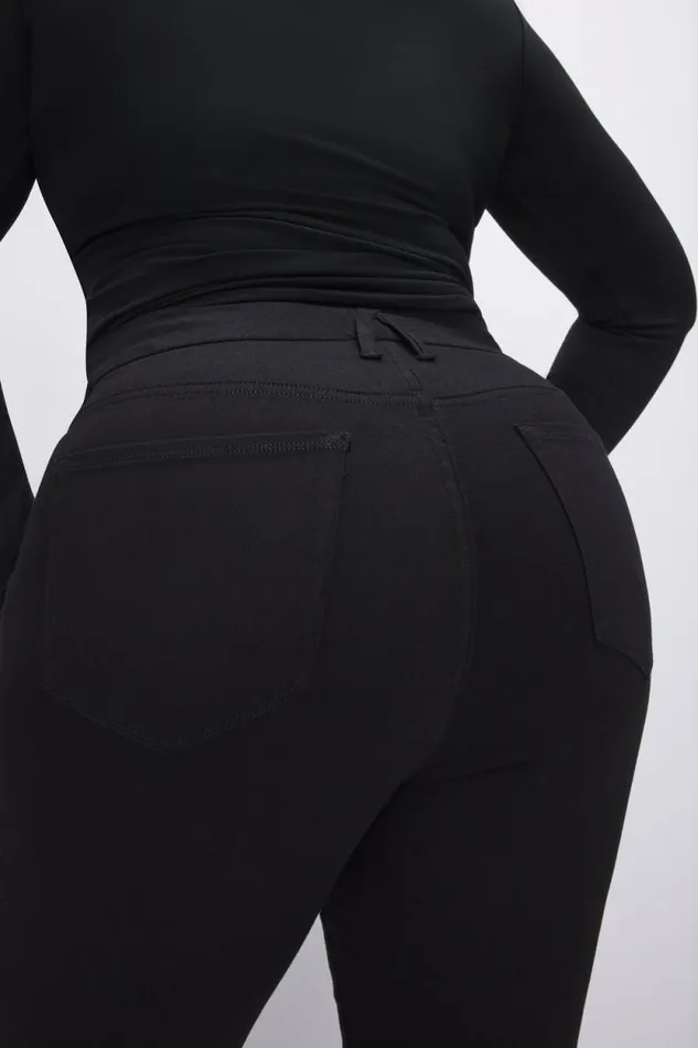 Women GOOD AMERICAN Jeans GOOD LEGSSTRAIGHT Black001