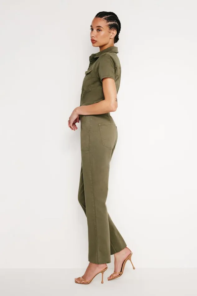Women GOOD AMERICAN Jumpsuits FIT FOR SUCCESSJUMPSUIT Fatigue001