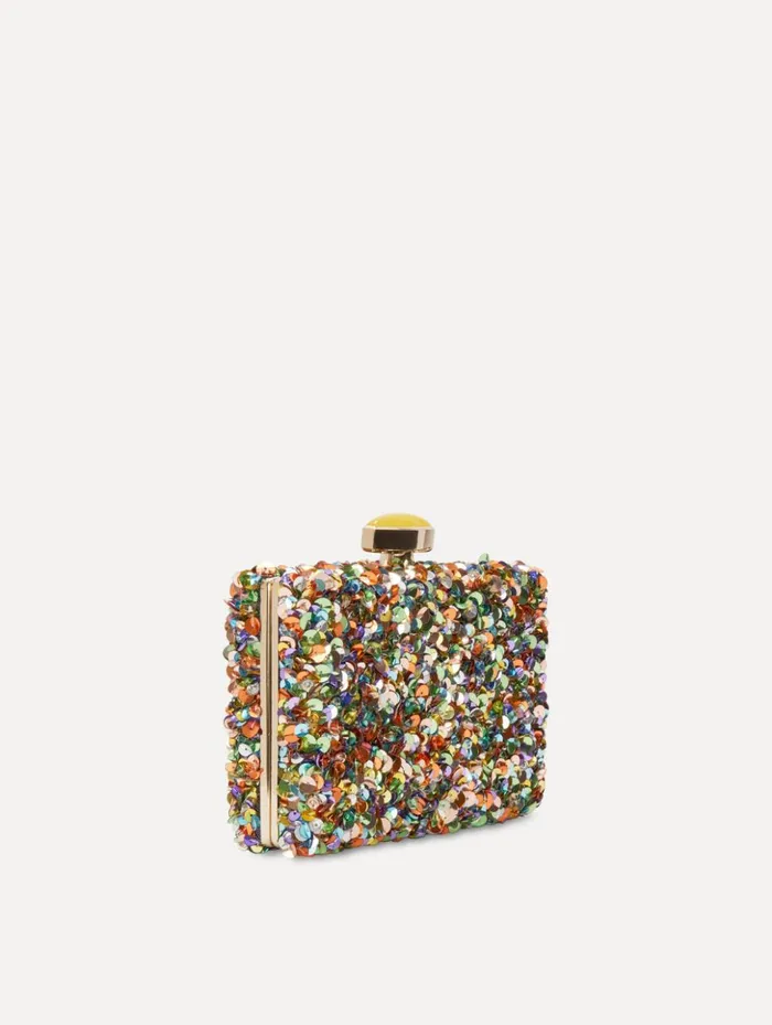 Women Handbags Oscar De La Renta Confetti Sequin Embroidered Minaudiere Rainbow Women Handbags Oscar De La Renta Confetti Sequin Embroidered Minaudiere Rainbow