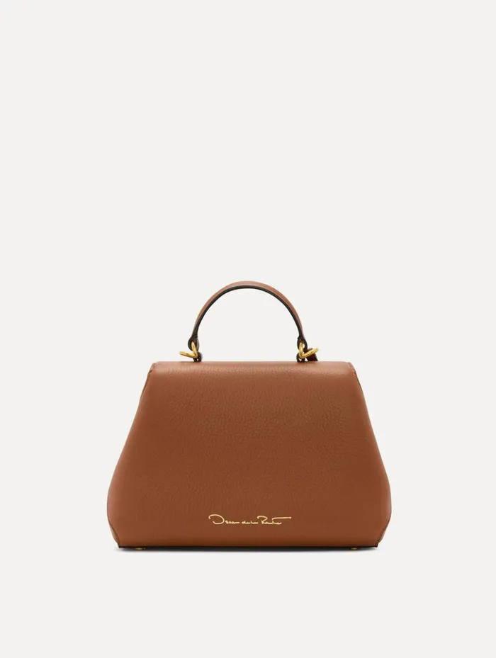 Women Handbags Oscar De La Renta The Mini Poppy Cognac Women Handbags Oscar De La Renta The Mini Poppy Cognac