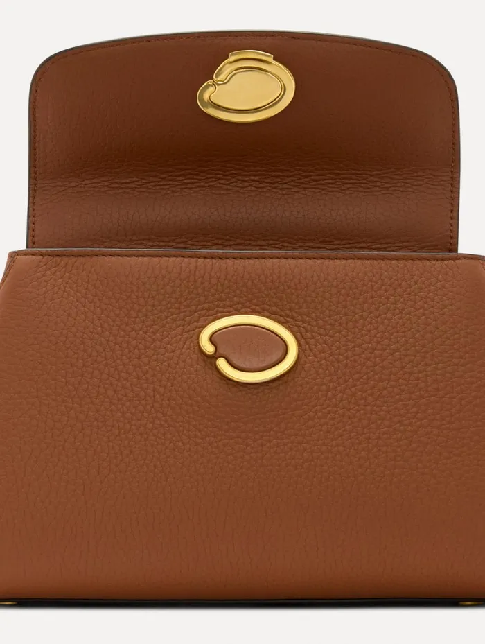 Women Handbags Oscar De La Renta The Mini Poppy Cognac Women Handbags Oscar De La Renta The Mini Poppy Cognac
