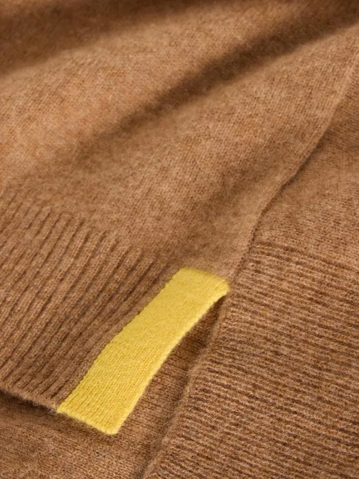 Women HOLLY CASHMERE JUMPER Mid Brown White Stuff Knitwear Women HOLLY CASHMERE JUMPER Mid Brown White Stuff Knitwear