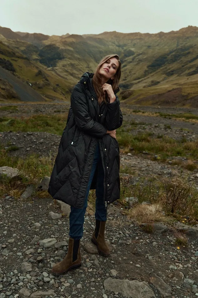 Women Jackets and Coats MOS MOSH MMZola Down Jacket Black