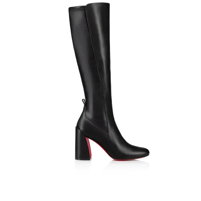 Women Jane Botta 85 Mm Boots 8211 Calf Leather And Nappa Leather 8211 Black Christian Louboutin Boots