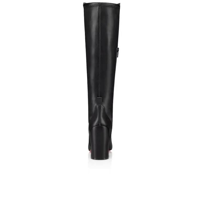 Women Jane Botta 85 Mm Boots 8211 Calf Leather And Nappa Leather 8211 Black Christian Louboutin Boots