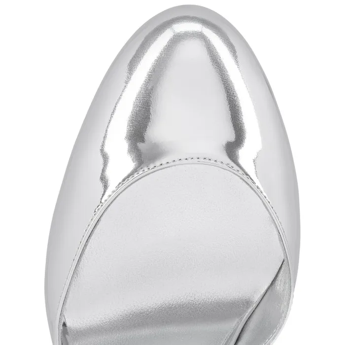 Women Jane Pump 85 Mm Pumps 8211 Specchio Leather 8211 Silver Christian Louboutin Pumps