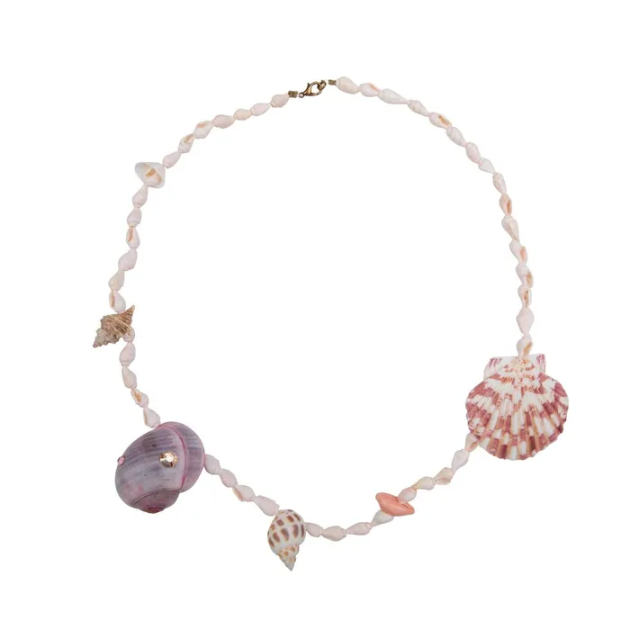 Women Jewelry Love Stories Necklace Shell Off White