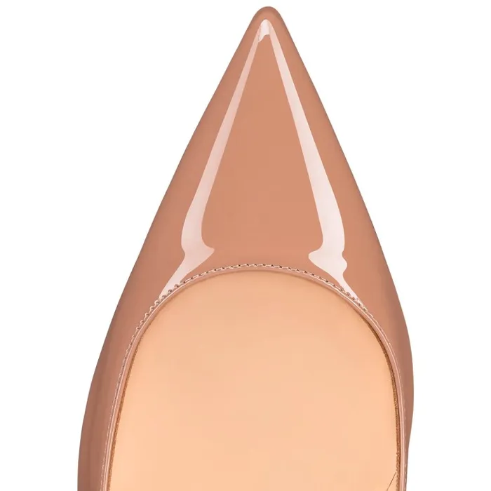 Women Kate 100 Mm Pumps 8211 Patent Calf Leather 8211 Blush Christian Louboutin Pumps