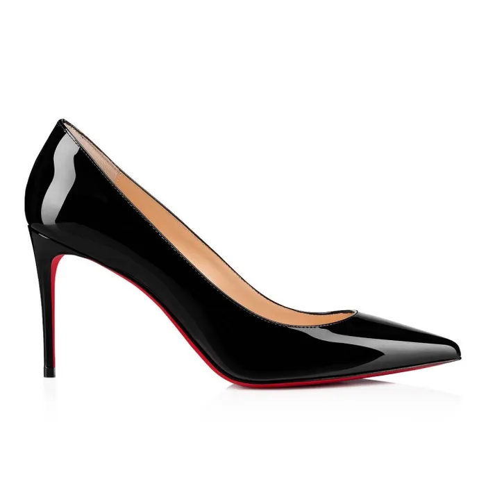 Women Kate 85 Mm Pumps 8211 Patent Calf Leather 8211 Black Christian Louboutin Pumps